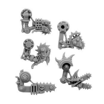 ORK CYBORG CONVERSION BITS BIONIC BUZZSAW ARM (5U) (RIGHT)