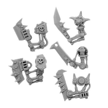 ORK CYBORG CONVERSION BITS BIONIC CHOPPA ARM (5U) (LEFT)