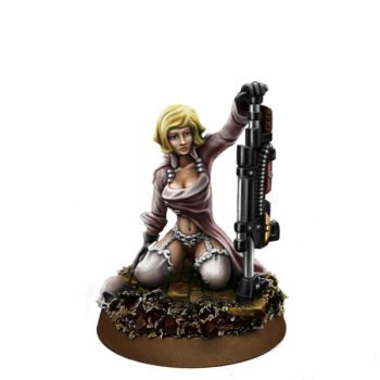 IMPERIAL SOLDIER FEMALE WITH COMBI-WEAPON (PIN-UP)