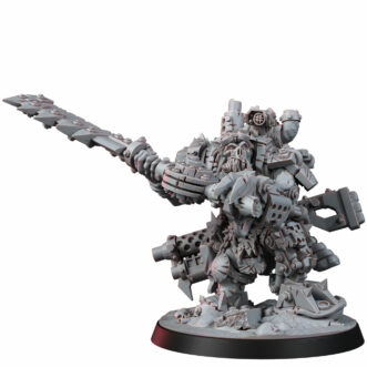 ORK BIG WARBOSS WITH KOPTA BLADE (BOOMBASTA)
