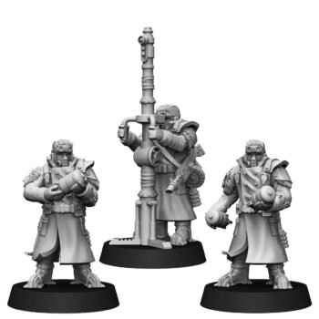 ICE WARRIORS QUATTRO CANNON WITH CREW