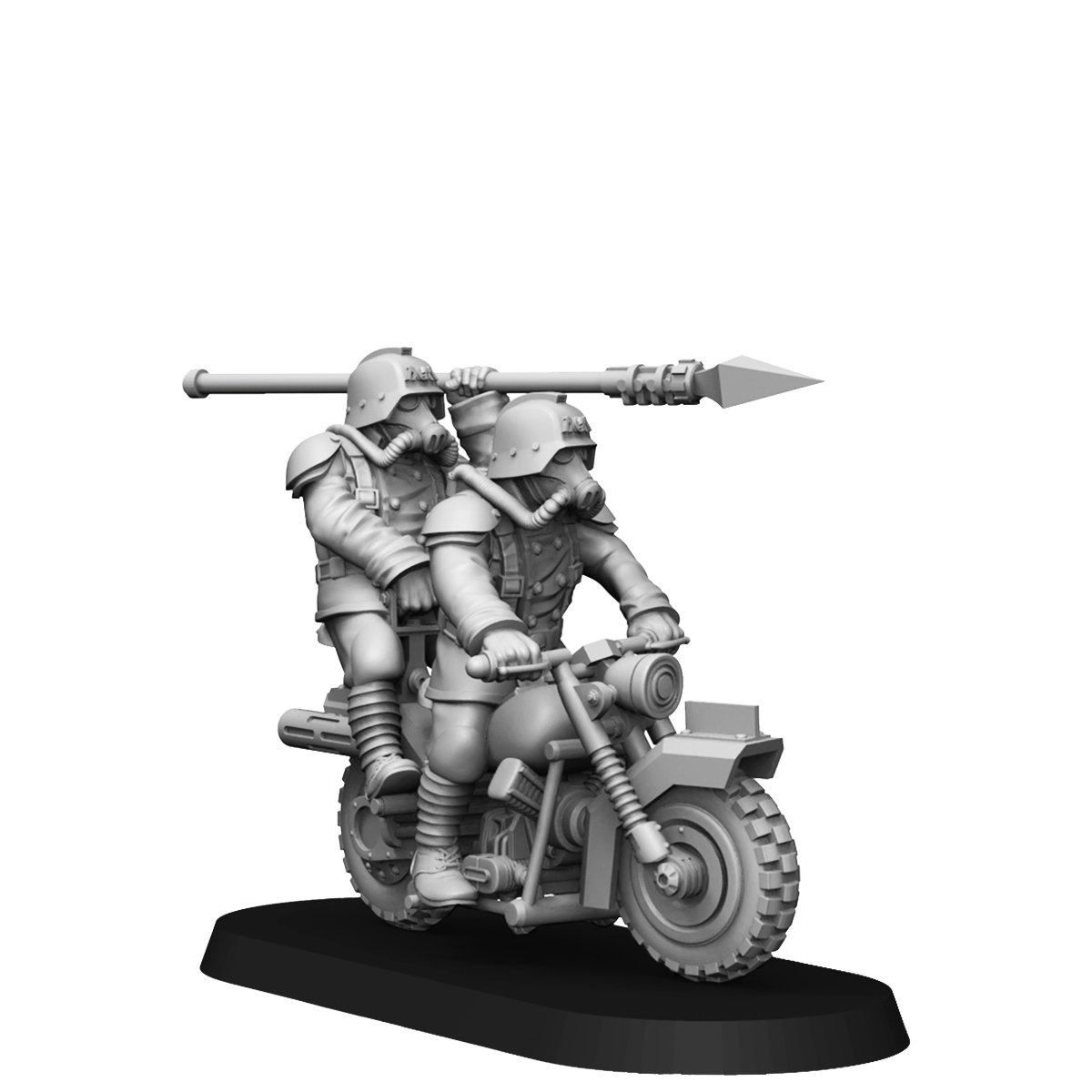 Stationforge Imperial Ogres Of The Grim Guard X10 - Death Division Mutant Korps