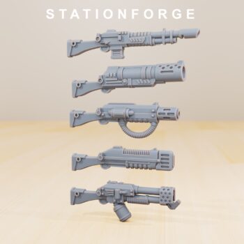 GRIM GUARD INFANTRY WEAPON SET (5U)