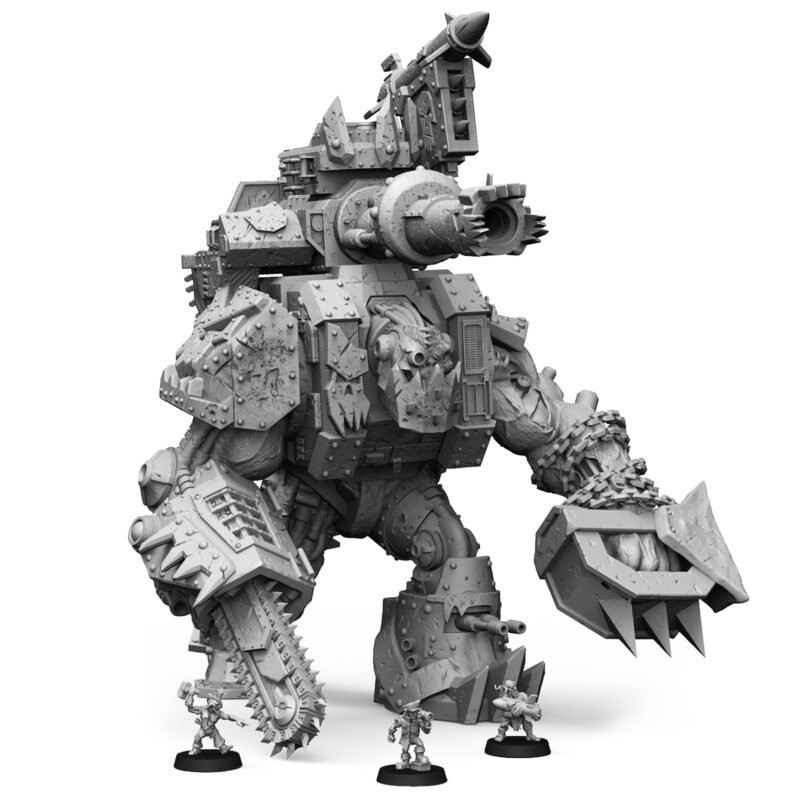 Orkaz Grand Nutta, Capo Orco - Miniatura Da Collezione Station Forge, Nuova - Foto 2