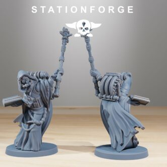 SCAVENGER CULTIST WITH STAFF