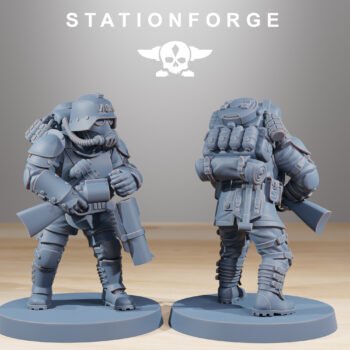GRIM GUARD IRONCLADS VETERAN WITH GRENADE LAUNCHER
