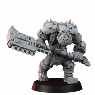 MALICIOUS ORC SERG WITH HEAVY CHAINAXE