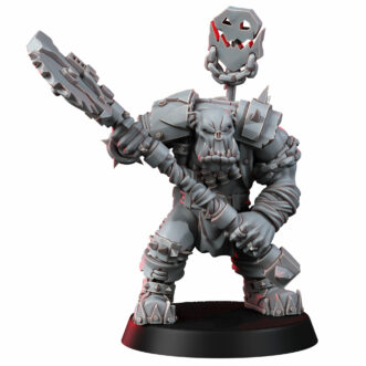 MALICIOUS ORC SERG WITH HEAVY TEARING AXE