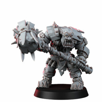MALICIOUS ORC SERG WITH HEAVY TOOTHED HAMMER