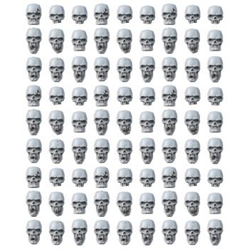 HUMAN SKULLS (90U)
