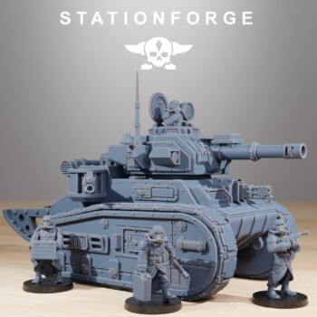 GRIM GUARD LIGHT TANK WITH CREW