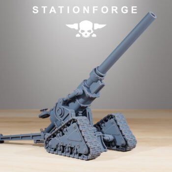GRIM GUARD HEAVY ARTILLERY ON TREADS