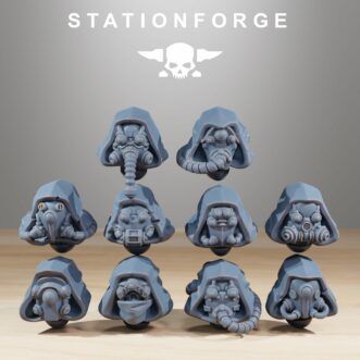 SCAVENGER HUNTERS HEADS (10U)