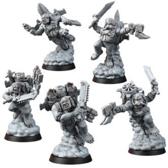 WILD WEST ORKZ JUMPERS SQUAD