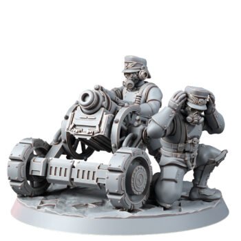 IRON KORPS HEAVY SUPPORT TEAM WITH MORTAR