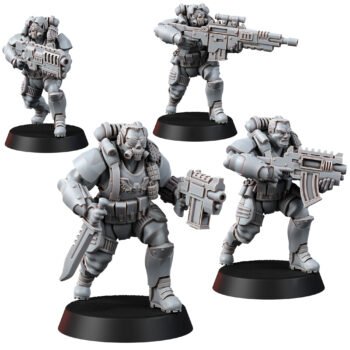 IMPERIAL GRIMDARK SCOUTS V5 (4U)