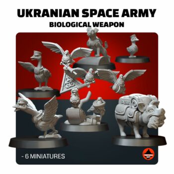 UKRAINIAN SPACE ARMY BIO WEAPON (6U)