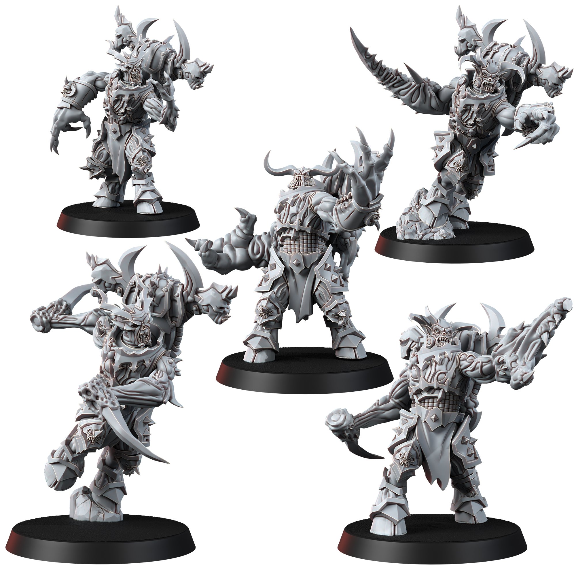 CHAOS VOID BLESSED HAUNTED GLADIATORS (5U) – Wargame Exclusive