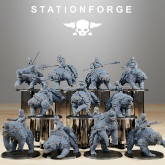 GRIM GUARD BEAR RIDERS (11U)