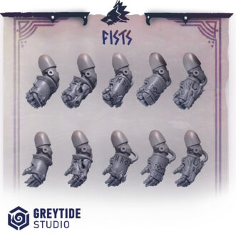 PRIMAL HOUNDS FISTS SET (10U) (LEFT)