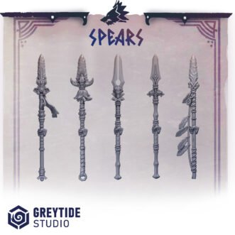 PRIMAL HOUNDS SPEARS SET (5U) (RIGHT)