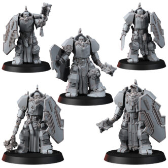 IMPERIAL CATAPHRACTORS SQUAD (5U)