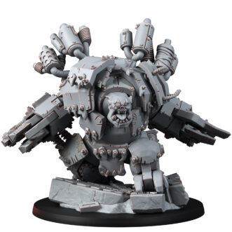 BULWAAAGH ORKS GRAND-O-WARBOSS WITH BARE HEAD