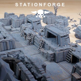 GRIM GUARD TRENCH TERRAIN