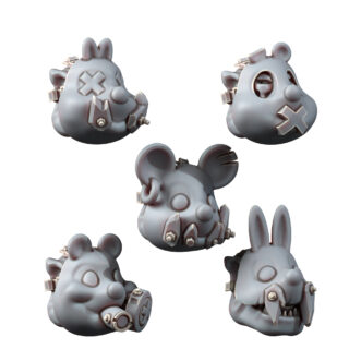 BULWAAAGH ORKS ROCKET LADZ HEAD SET