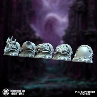 CIT OF PAIN SURGEON MUTANTS SHOULDERPADS (5U)