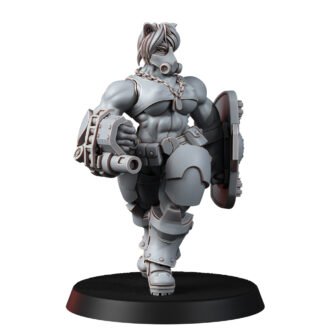 IMPERIAL FEMALE CORPS BRUTE BODYGUARD WITH CAT HEAD