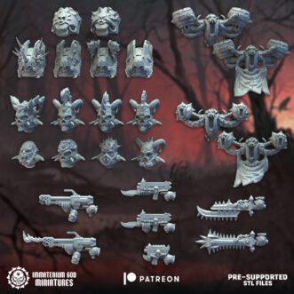 LORDS OF THE CURSED REALM BLOODY BITS SET (25U)