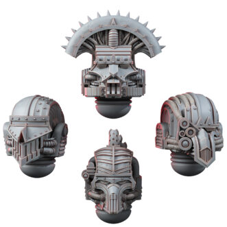 DARK CHAOS IRON WARRIORS HEAD SET (4U)