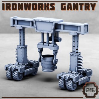 IRONSIDE DOCKS IRONWORKS GANTRY