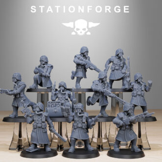 GRIM GUARD MILITANTS (10U)