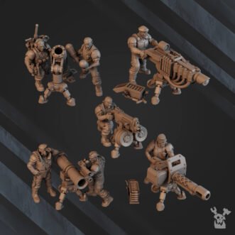 REGIUS GUARD DIVISION HEAVY FIRE SUPPORT SQUAD