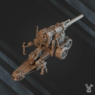 REGIUS GUARD ARTILLERY MOUNT AND SIEGE GUN