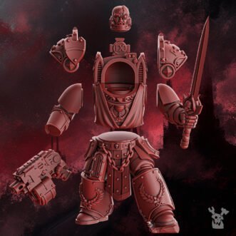 CRIMSON WINGS COMMANDER IN DESTROYER ARMOR