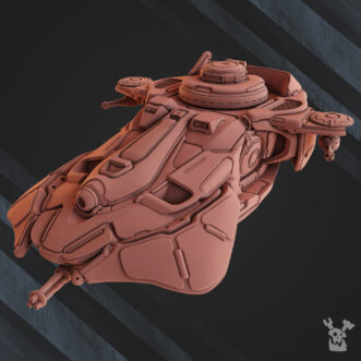 BLACK SUN HOVER TANK APC