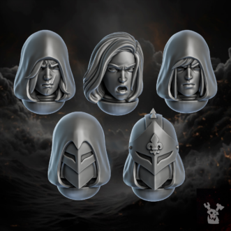 ORDER OF REPENTANCE SISTERS OF MINOR GUILT HEADS SET