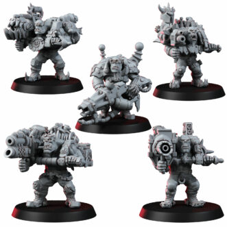 GREEN PORKAZ HORDE MARADERZ MOB