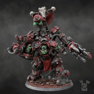 GREEN PORKAZ HORDE GHARGHKOOL DA BIG WRECKA
