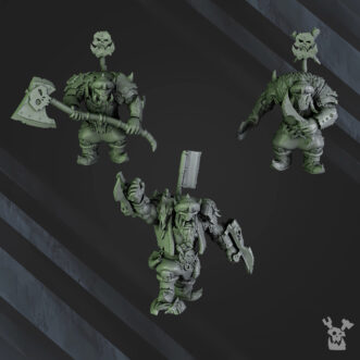 GREEN PORKAZ HORDE GRORKS