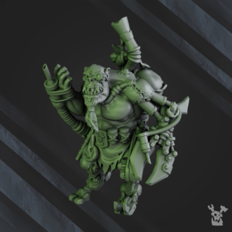 GREEN PORKAZ HORDE LECTA DA SAWBONES