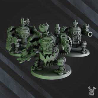 GREEN PORKAZ HORDE SLASHER NOIDS