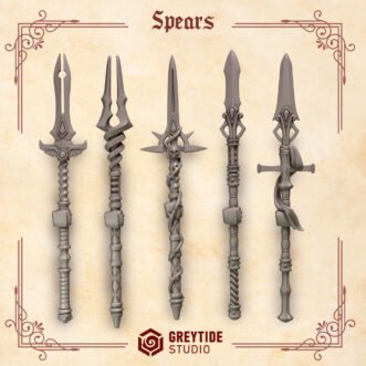 CRIMSON LORDS SPEARS (NoHand)