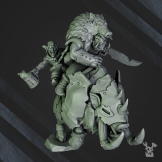 GREEN PORKAZ HORDE KHAN CHILVARZ PORKAJAW