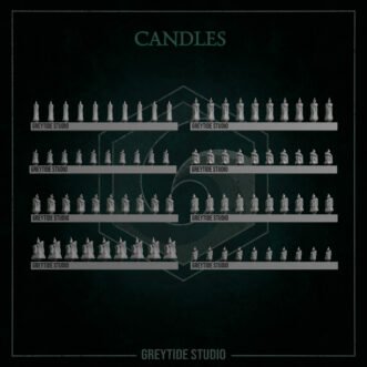 ETERNAL PILGRIMS CANDLES DECORATION