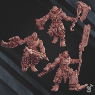 GORELORDS CURSED BONE SHREDDERS SQUAD