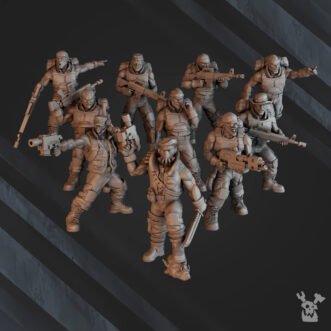 REGIUS GUARD GREEN HELL DIVISION INFANTRY SQUAD